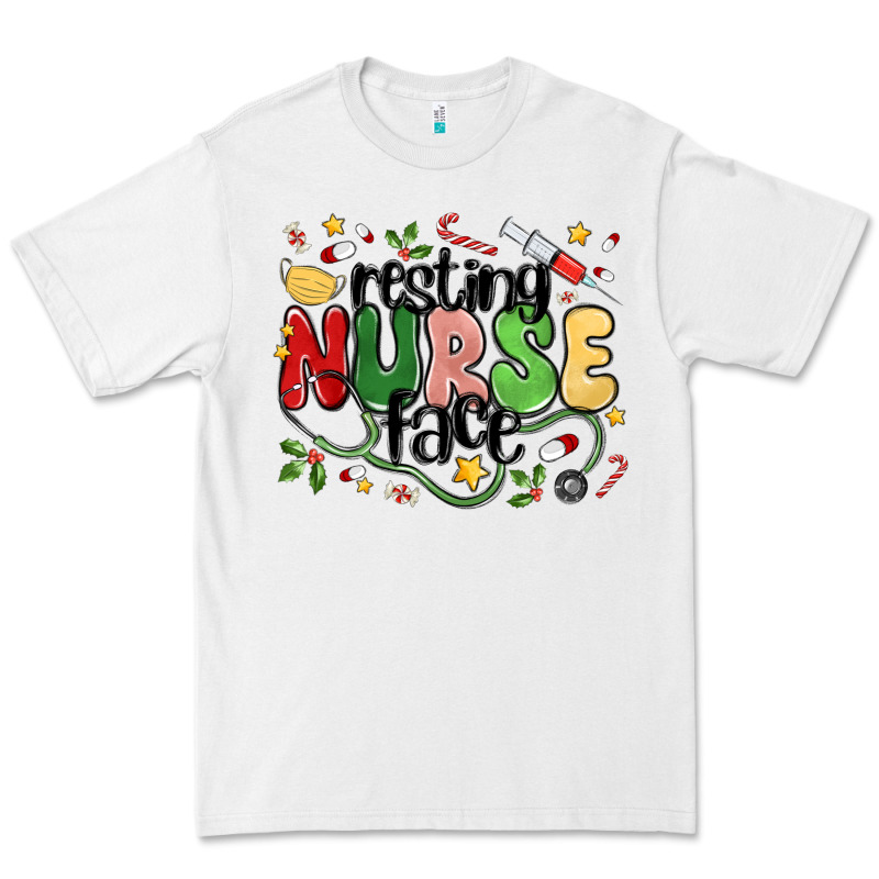Resting Nurse Face Premium Tee by MaliasSmallBusiness | Teevron