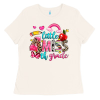 Little Miss Fourth Grade Ladies Tee | Teevron