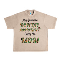French Oak My Favorite Dental Assistant Calls Me Mom Urban Heavy Tee - Bettercallsaul