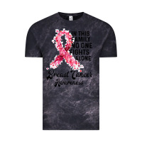 Cloud Black in this family fights alone breast cancer awareness Vintage Tee - Bettercallsaul