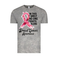Cloud Rock in this family fights alone breast cancer awareness Vintage Tee - Bettercallsaul
