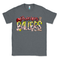 Charcoal Heather raising ballers Classic Tee - RacoonDesign