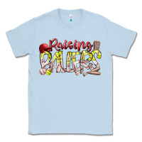Dusty Blue raising ballers Classic Tee - RacoonDesign