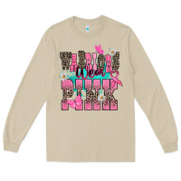Mushroom Warriors wear pink Cancer Awareness Long Sleeve Tee - HowdyJamesFarm
