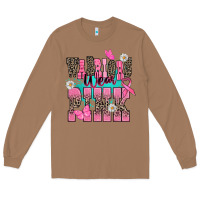 Toasted Coconut Warriors wear pink Cancer Awareness Long Sleeve Tee - HowdyJamesFarm