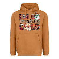 Meerkat Im So Freaking Cold Heavyweight Hoodie - CowhideDigitalArt