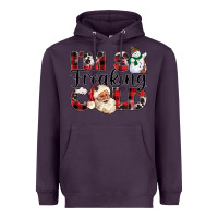 Plum Im So Freaking Cold Heavyweight Hoodie - CowhideDigitalArt