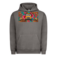 Pigment Tornado school bus leopard gemstone license plate Urban Hoodie - Artiststas