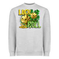 Luck And Roll Heavyweight Sweatshirt | Teevron