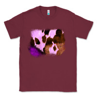Burgundy Purple Western Wood Cowhide Frame Classic Tee - Bettercallsaul