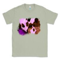 Matcha Purple Western Wood Cowhide Frame Classic Tee - Bettercallsaul