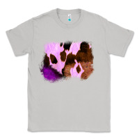 Moon Dust Purple Western Wood Cowhide Frame Classic Tee - Bettercallsaul