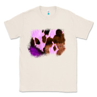 Natural Purple Western Wood Cowhide Frame Classic Tee - Bettercallsaul