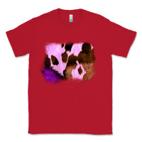 Red Purple Western Wood Cowhide Frame Classic Tee - Bettercallsaul