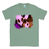 Sage Purple Western Wood Cowhide Frame Classic Tee - Bettercallsaul