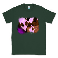 Sports Green Purple Western Wood Cowhide Frame Classic Tee - Bettercallsaul