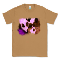 Toasted Coconut Purple Western Wood Cowhide Frame Classic Tee - Bettercallsaul