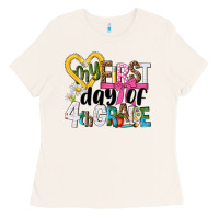 Bone my first day of 4th grade Ladies Tee - NancyCooperArtShop