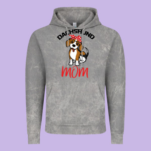 Dachshund Mom Vintage Hoodie Designed By Bettercallsaul