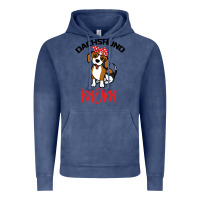 Vintage Denim Dachshund Mom Vintage Hoodie - Bettercallsaul