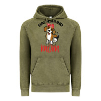 Vintage Olive Dachshund Mom Vintage Hoodie - Bettercallsaul