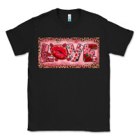 Pink Love Kiss Valentine's Day Classic Tee | Teevron