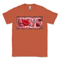 Copper Pink Love Kiss Valentine's Day Classic Tee - RanaPortraitStore