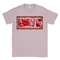 Lilac Pink Love Kiss Valentine's Day Classic Tee - RanaPortraitStore