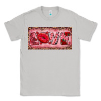 Moon Dust Pink Love Kiss Valentine's Day Classic Tee - RanaPortraitStore