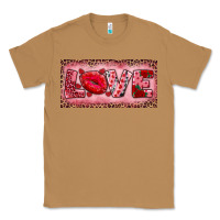 Toasted Coconut Pink Love Kiss Valentine's Day Classic Tee - RanaPortraitStore