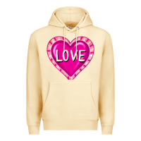 Pina Colada valentine's day hearts Premium Hoodie - FaDigitalArtStudio