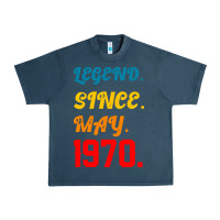 Midnight Navy Legend Since May 1970 Urban Heavy Tee - Bettercallsaul
