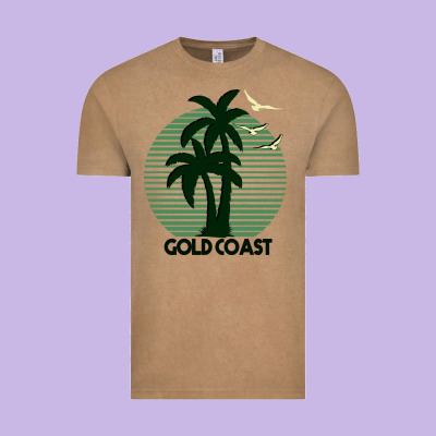 Gold Coast Vintage Tee Designed By Bettercallsaul