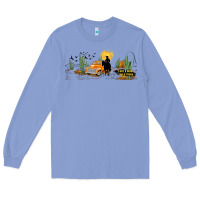 Colony Blue western i got a heart like a truck Long Sleeve Tee - TumblerDesignByShophia