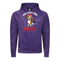 Cloud Purple Dachshund Mom Vintage Hoodie - Bettercallsaul