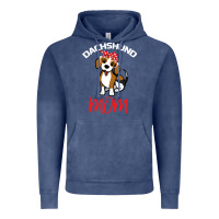Vintage Denim Dachshund Mom Vintage Hoodie - Bettercallsaul