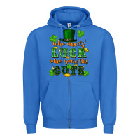 True Royal who needs luck when you're this cute Zipper Hoodie - FaDigitalArtStudio