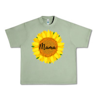 Oil Green Sunflower Mama Urban Heavy Tee - Bettercallsaul