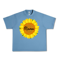 Pebble Blue Sunflower Mama Urban Heavy Tee - Bettercallsaul