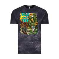 Cloud Black wild and free cowgirl boots Vintage Tee - RanaPortraitStore