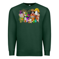 Sports Green Halloween Western Boo Coffee Cups Premium Sweatshirt - CowhideDigitalArt