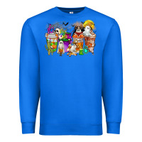 True Royal Halloween Western Boo Coffee Cups Premium Sweatshirt - CowhideDigitalArt