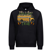 Black this is how i roll school bus camouflage Urban Hoodie - Artiststas