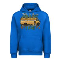 Cobalt this is how i roll school bus camouflage Urban Hoodie - Artiststas