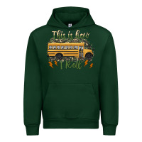 Forest Green this is how i roll school bus camouflage Urban Hoodie - Artiststas