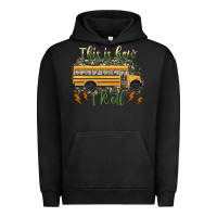 Pigment Black this is how i roll school bus camouflage Urban Hoodie - Artiststas