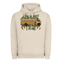 Pigment French Oak this is how i roll school bus camouflage Urban Hoodie - Artiststas