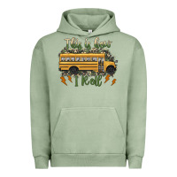 Pigment Oil Green this is how i roll school bus camouflage Urban Hoodie - Artiststas