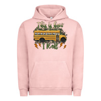 Pigment Salmon this is how i roll school bus camouflage Urban Hoodie - Artiststas