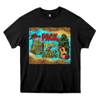 Black pack your bags Heavy Core Tee - NancyCooperArtShop